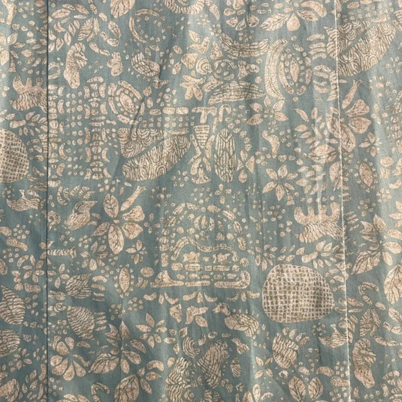 NWT Peruvian Connection Indian Floral Maxi Skirt Pima Cotton size 18 - Picture 4 of 6